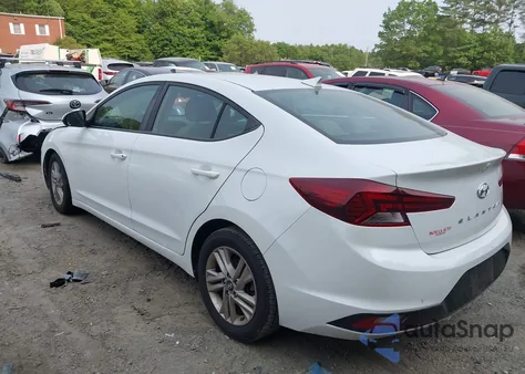 2019 Hyundai Elantra Sel из США, поврежденный, VIN 5NPD84LF7KH423018